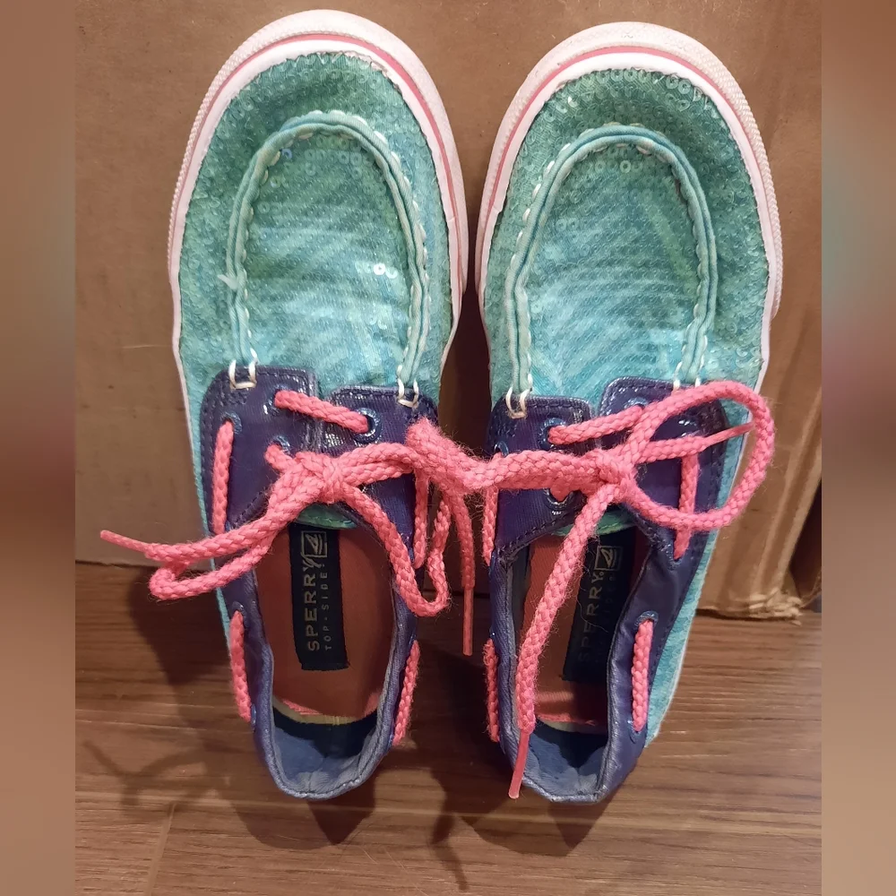 Sperry Top-Sider Sequin Boat Shoes size 13